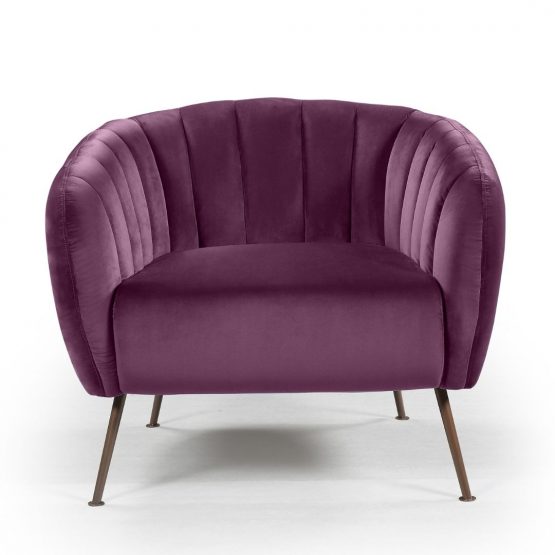 accent chair plum