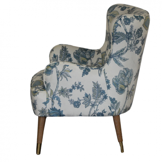 floral cocktail chair