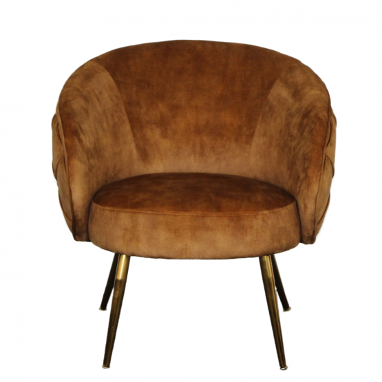 gold velvet accent chair